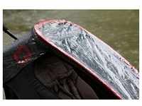 hamax Regenschutz für Fahrradanhänger Outback One, transparent