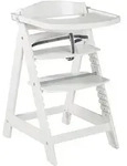 roba Treppenhochstuhl Sit up Click & Fun mit Essbrett, weiss
