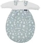 Alvi BABY-M&Auml;XCHEN 3-tlg. Ganzjahresschlafsack 2.5 TOG, hellblau, 50