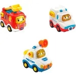 Vtech TUT BABY FLITZER 3er Set Einsatzfahrzeuge (Feuerwehrauto, Rettungswagen,