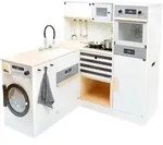 small foot Kinderk&uuml;che mit Waschmaschine modular XL, weiss