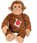 Hermann Teddy Collection Herzekind Kuscheltier &Auml;ffchen Yoyo 39cm, braun
