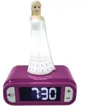 Lexibook Disney Frozen II 2in1 Wecker und Nachtlicht, lila