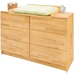 Pinolino Wickelkommode Natura extrabreit, natur