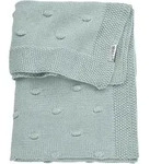 Meyco Baby Babydecke Knots gestrickt 75x100 cm 1.0 TOG, gruen