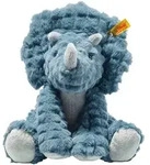 Steiff Kuscheltier Dixi Triceratops 28cm, blau