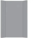 Rotho Babydesign Keilwickelauflage uni 50x70 cm, grau