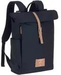 L&auml;ssig Wickelrucksack Rolltop aus recyceltem Polyester, blau