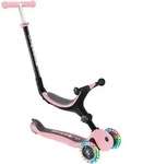 Globber Scooter Go-Up 3in1 mit Leuchtrollen, rosa