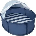 Babymoov Strandmuschel & Reisebett Babyni 2in1 mit UV-Schutz 50+, weiss | blau