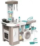 Smoby Kinderk&uuml;che Tefal Studio mit Waschmaschine, mehrfarbig