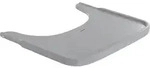 Hauck Hochstuhltisch Alpha Wooden Tray, grau