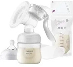 Philips Avent Handmilchpumpen-Set SCF430/20, transparent