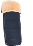 Werner Christ Baby Lammfell-Fu&szlig;sack Flims, blau