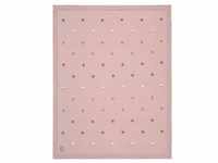 Lässig Babydecke Dots 80x110 cm, pink
