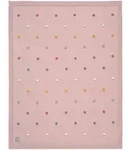 L&auml;ssig Babydecke Dots 80x110 cm, pink
