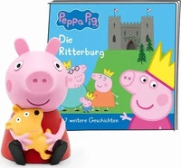 tonies 10000303, Tonies Tonie H&ouml;rfigur Peppa Pig - Die Ritterburg & 7 weitere