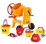 Wader Mischmaschine mit Baustellen-Set 8-tlg., orange