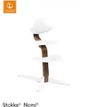 Stokke&reg; Nomi Hochstuhl Walnuss, weiss
