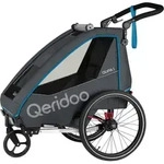 Qeridoo Fahrradanh&auml;nger QUPA 1, blau