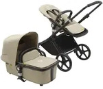 Bugaboo Cub Kombikinderwagen, schwarz | beige