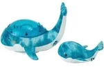 Cloud B Nachtlicht Projektor Tranquil Whale Family, blau