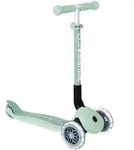 Globber Scooter Junior Foldable Lights ECO, gruen