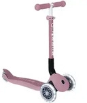 Globber Scooter Junior Foldable Lights ECO, rosa