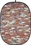 GODOX Falthintergrund 2mx1.5m CBA-WB0008 Wall&Door&Window/Brick Wall