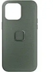 PEAK DESIGN Mobile Everyday Fabric Case f&uuml;r iPhone 15 Pro Max Sage V2