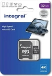 INTEGRAL Micro SDXC-Card 32GB Classe 10 UHS-I V30 A1 R100 MB/s