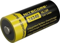 NITECORE NL166 Akku CR123A 650Mah 3.7V 2.4Wh