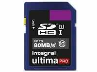 INTEGRAL SDHC-Card 16GB Ultima Pro (80MB/s) (Class 10)