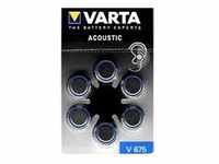 VARTA V675 Acoustic (x6) für Hörgeräte 1.4V/630mAh Zink/Luft