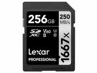 LEXAR SDXC-Card 256GB Professional UHS-II (1667x)
