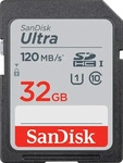SANDISK SDHC-Card 32GB Ultra UHS-1 (120MB/s) (Class 10)