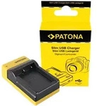 PATONA Slim Micro-USB Ladeger&auml;t f&uuml;r Fuji NP-126