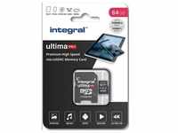 INTEGRAL SDXC-Card 64GB Classe 10 UHS-I V30 R100 MB/s