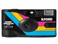 ILFORD Einwegkamera mit Blitz Ilfocolor Rapid retro 400 ASA 27 Bilder