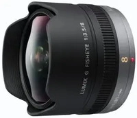 PANASONIC Lumix G Fisheye 8mm 1:3.5 Micro 4/3 (mit Zugabe)
