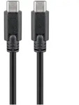 Goobay USB-CTM 3.1 Generation 1 Kabel, schwarz, 3m USB-CTM-Stecker > USB-CTM-Stecker