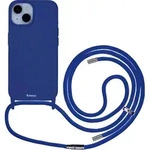 Artwizz HangOn Case Silicone + CHARGE iPhone 15 - kings-blue