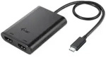 i-tec USB-C Dual 4K/60Hz (single 8K/30Hz) HDMI Video Adapter