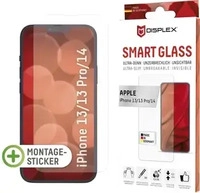 DISPLEX Smart Glass f&uuml;r Apple iPhone 13/13 Pro/14/16e/17e Montagesticker,