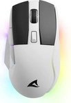 Sharkoon SGM50W Gaming Maus Wei&szlig; - kabellose Gaming-Maus inklusive...