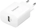 Intenso Netzteil Power Adapter W5A, Anschluss: 1x USB-A - Output: max. 5 Watt, Wei&szlig;