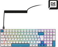 Sharkoon SKILLER SGK50 S2 PBT Gaming Tastatur - 96% Layout, Hot-Swap Gateron GPRO
