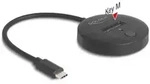 Delock M.2 Dockingstation f&uuml;r M.2 NVMe / SATA SSD mit USB 10 Gbps USB Type-CTM