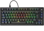 Sharkoon SKILLER SGK25 Gaming Tastatur - 75% Layout, Hot-Swap Huano Red Switches
