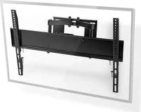 Nedis TVWM3551BK, Nedis Vollbewegliche-TV-Wandhalterung 37 - 80 " | maximal